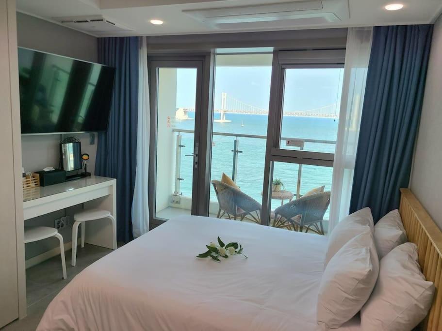 Gwangan-Ri Grand Terrace Ocean View Apartamento Busan Exterior foto